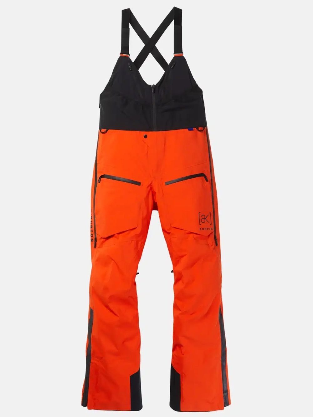 Burton AK Tusk GORE-TEX Pro 3L Hi-Top Bib Pants Women’s Small Signal Orange